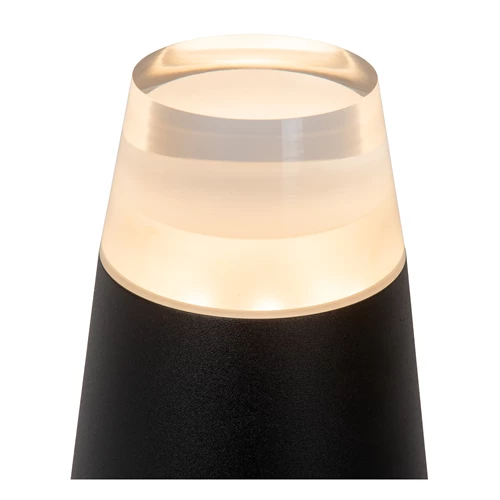 Lucide OPUS - Lámpara baliza - LED - 1x9W 2700K - IP54 - Negro - detalle 1